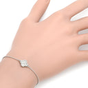 ヴァンクリーフアーペル Van Cleef & Arpels スウィート アルハンブラ VCARO85600 ホワイトゴールド K18WG ダイヤモンド ブレスレット Au750 18K WG ダイヤモンド 12石