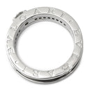 ブルガリ BVLGARI ビーゼロワン B-zero1 ソリテール ダイヤ ホワイトゴールド K18WG ダイヤモンド #55(JP15) リング 指輪 750WG 18金 14.5号
