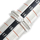 ブルガリ BVLGARI ビーゼロワン B-zero1 ソリテール ダイヤ ホワイトゴールド K18WG ダイヤモンド #55(JP15) リング 指輪 750WG 18金 14.5号