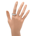 ブルガリ BVLGARI ビーゼロワン B-zero1 ソリテール ダイヤ ホワイトゴールド K18WG ダイヤモンド #55(JP15) リング 指輪 750WG 18金 14.5号
