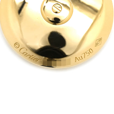 カルティエ Cartier アミュレット ドゥ カルティエ SM パールホワイト×イエローゴールド K18YG ダイヤモンド マザーオブパール ネックレス 750 18K 18金 1Pダイヤ シェル