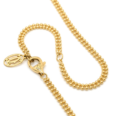 カルティエ Cartier トリニティ 7連 ダイヤモンド B7224806 イエローゴールド×ピンクゴールド×ホワイトゴールド K18YG K18PG K18WG ダイヤモンド ネックレス 3カラー Au750 18K 18金