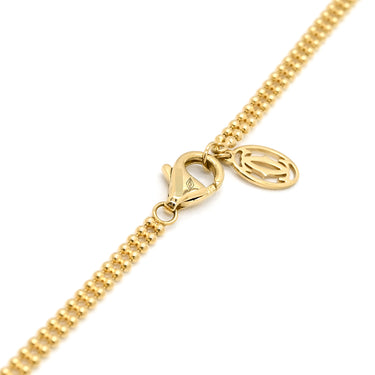 カルティエ Cartier トリニティ 7連 ダイヤモンド B7224806 イエローゴールド×ピンクゴールド×ホワイトゴールド K18YG K18PG K18WG ダイヤモンド ネックレス 3カラー Au750 18K 18金