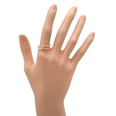 カルティエ Cartier ジュストアンクル スモール B4225800 ピンクゴールド K18PG #56(JP16) リング 指輪 750 JUSTE UN CLOU 釘モチーフ 16号