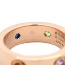 カルティエ Cartier ラブリング マルチカラーストーン B4087800 ピンクゴールドXマルチカラー K18PG マルチストーン #50(JP10) リング 指輪 750 18K 18金 10号