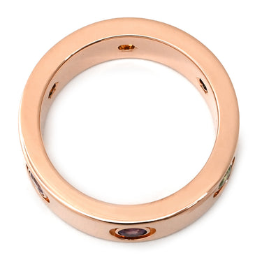 カルティエ Cartier ラブリング マルチカラーストーン B4087800 ピンクゴールドXマルチカラー K18PG マルチストーン #50(JP10) リング 指輪 750 18K 18金 10号