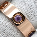 カルティエ Cartier ラブリング マルチカラーストーン B4087800 ピンクゴールドXマルチカラー K18PG マルチストーン #50(JP10) リング 指輪 750 18K 18金 10号