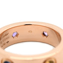 カルティエ Cartier ラブリング マルチカラーストーン B4087800 ピンクゴールドXマルチカラー K18PG マルチストーン #50(JP10) リング 指輪 750 18K 18金 10号