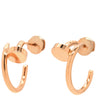 カルティエ Cartier ジュスト アン クル SM B8301234 ピンクゴールド K18PG ピアス AU750 18K PG フープ