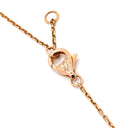 カルティエ Cartier アミュレット ドゥ XS ブラック×ピンクゴールド K18PG ダイヤモンド オニキス ブレスレット 黒 1Pダイヤモンド 750 18金