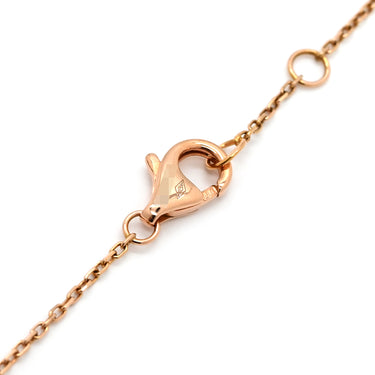 カルティエ Cartier アミュレット ドゥ XS ブラック×ピンクゴールド K18PG ダイヤモンド オニキス ブレスレット 黒 1Pダイヤモンド 750 18金