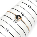 カルティエ Cartier アミュレット ドゥ XS ブラック×ピンクゴールド K18PG ダイヤモンド オニキス ブレスレット 黒 1Pダイヤモンド 750 18金