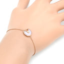 カルティエ Cartier アミュレット ドゥ XS ピンク×ピンクゴールド K18PG ダイヤモンド ピンクオパール ブレスレット 1Pダイヤモンド 750 18K