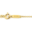 ティファニー Tiffany & Co デイジー キー ペンダント イエローゴールド K18YG ダイヤモンド ネックレス 750 18K YG 1P ダイヤ