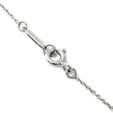 ティファニー Tiffany & Co エンチャント ハート ダイヤ ペンダント プラチナシルバー×ローズゴールド Pt950 ダイヤモンド K18PG ネックレス T＆Co. プラチナ 950 18K 750 PG 鍵穴 錠