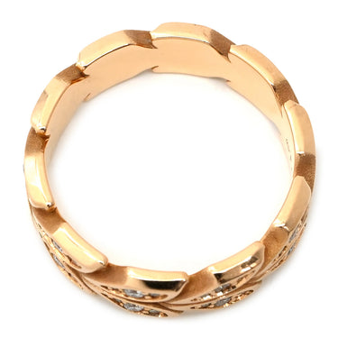 ティファニー Tiffany & Co ビクトリア ヴァイン ダイヤ ローズゴールド K18PG ダイヤモンド リング 指輪 PG ヴィクトリア T&Co. Au750 18K リーフ 葉 13号
