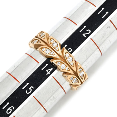 ティファニー Tiffany & Co ビクトリア ヴァイン ダイヤ ローズゴールド K18PG ダイヤモンド リング 指輪 PG ヴィクトリア T&Co. Au750 18K リーフ 葉 13号