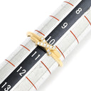 ショーメ CHAUMET ジュ ドゥ リアン ダイヤリング 081218 イエローゴールド K18YG ダイヤモンド #51(JP11) リング 指輪 18K 750 YG 10石 クロスモチーフ 10号