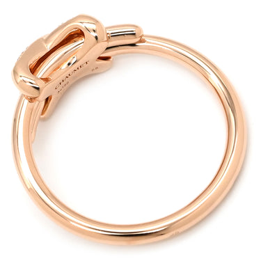 ショーメ CHAUMET ジュ ドゥ リアン ダイヤモンド 081239-058 ピンクゴールド K18PG ダイヤモンド #58 リング 指輪 Au750 18K 10石 10粒 クロス Xモチーフ 17号