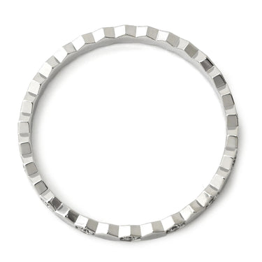 ショーメ CHAUMET ビー ドゥ ショーメ ダイヤ 081890 ホワイトゴールド K18WG ダイヤモンド #57(JP17) リング 指輪 ビーマイラブ ハニカム 14石 16.5号