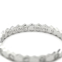 ショーメ CHAUMET ビー ドゥ ショーメ ダイヤ 081890 ホワイトゴールド K18WG ダイヤモンド #57(JP17) リング 指輪 ビーマイラブ ハニカム 14石 16.5号