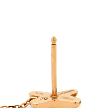 ショーメ CHAUMET ジュ ドゥ リアン ダイヤ ピンクゴールド K18PG ダイヤモンド ピアス 750 18K PG ドロップ スウィング