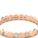ショーメ CHAUMET ビー ドゥ ショーメ ダイヤ 081890 ピンクゴールド K18PG ダイヤモンド #49(JP9) リング 指輪 ビーマイラブ ハニカム 13石 8.5号