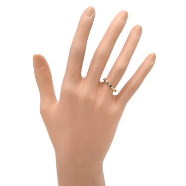 ショーメ CHAUMET ビー ドゥ ショーメ ダイヤ 081890 ピンクゴールド K18PG ダイヤモンド #49(JP9) リング 指輪 ビーマイラブ ハニカム 13石 8.5号