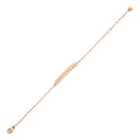 ショーメ CHAUMET ビー ドゥ ショーメ ダイヤモンド 084679 ピンクゴールド K18PG ダイヤモンド ブレスレット ビーマイラブ ハニカム