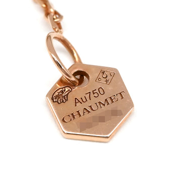 ショーメ CHAUMET ビー ドゥ ショーメ ダイヤモンド 084679 ピンクゴールド K18PG ダイヤモンド ブレスレット ビーマイラブ ハニカム