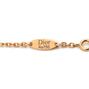 クリスチャン・ディオール Christian Dior ローズ デヴァン メダリオン ピンク×ピンクゴールド K18PG ダイヤモンド ピンクオパール ネックレス 18KPG 1Pダイヤ ピンクオパール 風配図モチーフ