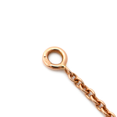 クリスチャン・ディオール Christian Dior ローズ デヴァン メダリオン ピンクゴールド K18PG ピンクサファイヤ ネックレス Dior Au750 18K ピンクサファイア