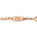 クリスチャン・ディオール Christian Dior ローズ デヴァン メダリオン ピンクゴールド K18PG ピンクサファイヤ ネックレス Dior Au750 18K ピンクサファイア