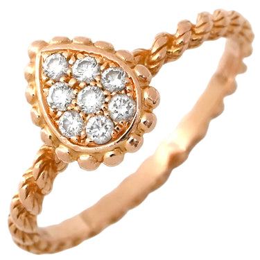 ブシュロン BOUCHERON セルパンボエム エクストラスモール JRG02143 ピンクゴールド K18PG #51(JP11) リング 指輪 K18 18K 750 PG ダイヤ 8P 10号