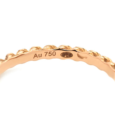 ブシュロン BOUCHERON セルパンボエム エクストラスモール JRG02143 ピンクゴールド K18PG #51(JP11) リング 指輪 K18 18K 750 PG ダイヤ 8P 10号