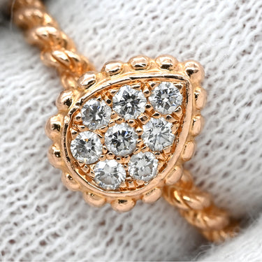 ブシュロン BOUCHERON セルパンボエム エクストラスモール JRG02143 ピンクゴールド K18PG #51(JP11) リング 指輪 K18 18K 750 PG ダイヤ 8P 10号