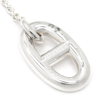 エルメス HERMES ファランドール シルバー シルバー925 ピアス ドロップ スイング シェーヌダンクル AG925
