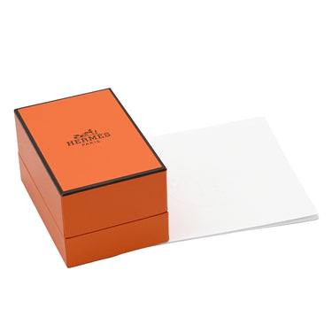 エルメス HERMES ファランドール シルバー シルバー925 ピアス ドロップ スイング シェーヌダンクル AG925