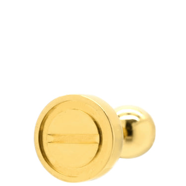 カルティエ Cartier ラブ シングル スタッド B8301421 イエローゴールド K18YG ピアス LOVE Au750 18K 18金 片耳用 ネジ スクリュー式