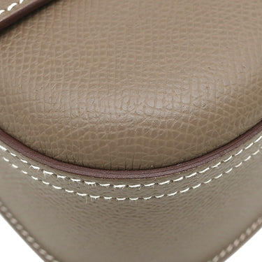 エルメス HERMES デッラ カヴァッレリア エラン エトゥープ ヴォーエプソン ショルダーバッグ シルバー金具 2024年製