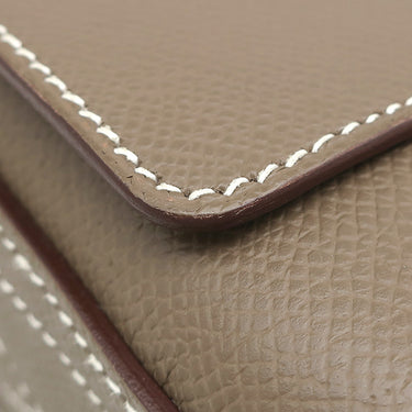エルメス HERMES デッラ カヴァッレリア エラン エトゥープ ヴォーエプソン ショルダーバッグ シルバー金具 2024年製