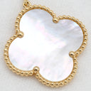 ヴァンクリーフアーペル Van Cleef & Arpels マジック アルハンブラ 6モチーフ VCARD79200 イエローゴールド×マルチカラー K18YG オニキス ホワイトマザーオブパール グレーマザーオブパール ネックレス