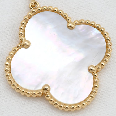 ヴァンクリーフアーペル Van Cleef & Arpels マジック アルハンブラ 6モチーフ VCARD79200 イエローゴールド×マルチカラー K18YG オニキス ホワイトマザーオブパール グレーマザーオブパール ネックレス