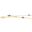 ヴァンクリーフアーペル Van Cleef & Arpels マジック アルハンブラ 6モチーフ VCARD79200 イエローゴールド×マルチカラー K18YG オニキス ホワイトマザーオブパール グレーマザーオブパール ネックレス