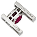 タサキ TASAKI ロードライトガーネット ダイヤモンド レッド×ホワイトゴールド K18WG ダイヤモンド ロードライトガーネット ペンダントトップ TASAKI 大粒 ネックレストップ 18K 750 WG