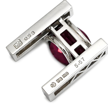 タサキ TASAKI ロードライトガーネット ダイヤモンド レッド×ホワイトゴールド K18WG ダイヤモンド ロードライトガーネット ペンダントトップ TASAKI 大粒 ネックレストップ 18K 750 WG