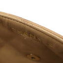 シャネル CHANEL マトラッセ チェーンショルダー ベージュ キャビアスキン ショルダーバッグ ゴールド金具 シングルフラップ ココマーク
