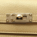 エルメス HERMES ケリーウォレット ロング トゥーゴー ドレ シェーブル シェーブルシャムキラ 長財布 シャンパンゴールド金具 新品 未使用 2026年製