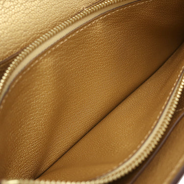 エルメス HERMES ケリーウォレット ロング トゥーゴー ドレ シェーブル シェーブルシャムキラ 長財布 シャンパンゴールド金具 新品 未使用 2026年製
