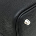 エルメス HERMES ピコタンロック 18 PM ブラック トリヨンクレマンス ハンドバッグ シルバー金具 黒 2024年製